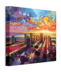 Obraz na płótnie Kolorowe Stonehenge autorstwa Scotta Naismitha