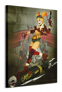 DC Comics Harley Quinn Missile - obraz na płótnie