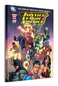 DC Justice League Group Cover - obraz na płótnie
