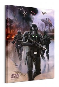 Star Wars Rogue One Death Trooper Beach - obraz na płótnie