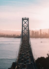 Most w San Francisco - plakat