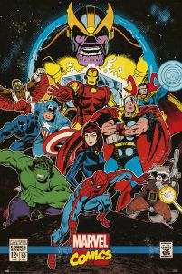 Marvel Comics Infinity Retro - plakat