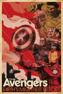 Marvel Avengers Earths Mightiest Heroes - plakat