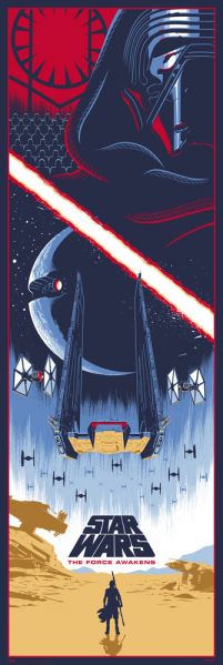 Star Wars VII The Force Awakens - plakat