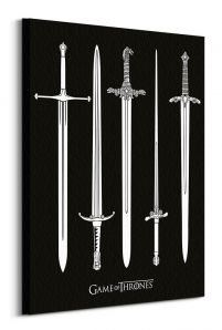 Game of Thrones Swords - obraz na płótnie