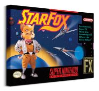 Super Nintendo Star Fox - obraz na płótnie