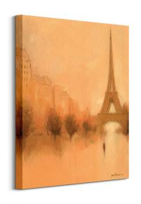 Stranger in Paris - obraz na płótnie