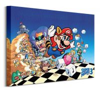 Super Mario Bros. 3 Art. - obraz na płótnie