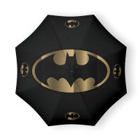 Filmowy czarny parasol DC Comics Batman z logo nietoperza