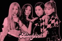 Plakat muzyczny Blackpink Manoban Rose Kim Jisoo