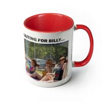 Filmowy kubek z czerwonym wypełnieniem z serialu Stranger Things Waiting for Billy