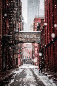 Zimowy Brooklyn - plakat