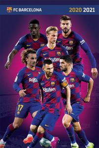 FC Barcelona 19/20 - plakat