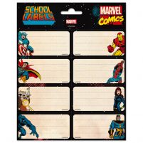 Marvel Comics Avengers - naklejki na zeszyt