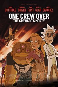 Rick and Morty One Crew - plakat