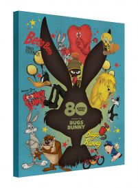 Looney Tunes Bugs Bunny Crazy Saturday Morning Cartoons - obraz na płótnie