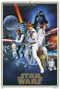 Star Wars 40 Anniversary - plakat