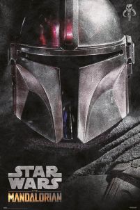 Star Wars The Mandalorian Helmet - plakat