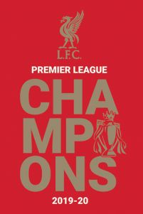 Liverpool FC Champions 2019/20 Logo - plakat