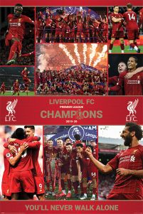 Liverpool FC Winning Season - plakat