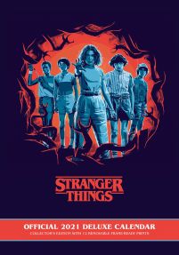 Stranger Things Deluxe - kalendarz A3 na 2021 rok