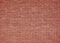 Ściana z czerwonej cegły - fototapeta