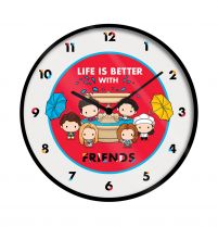 Friends Life Is Better With - zegar ścienny