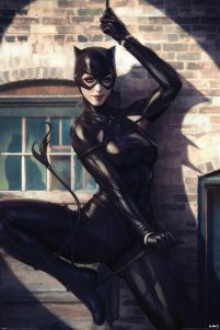 Catwoman Spot Light - plakat