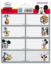 Disney Myszka Mickey - naklejki na zeszyt