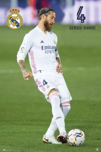 Real Madrid Sergio Ramos - plakat