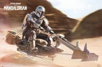 Star Wars The Mandalorian Speeder Bike - plakat