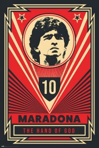 Maradona The Hand Of God - plakat