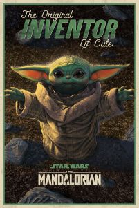 Star Wars The Mandalorian The Original Inventor of Cute - plakat