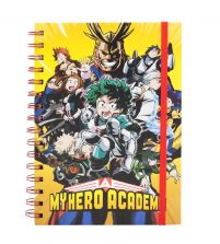 My Hero Academia Bohaterowie - notes A5