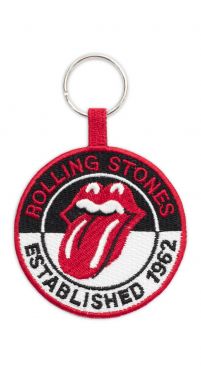 Brelok do kluczy materiałowy Rolling Stones Est. 1962