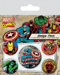 Marvel Comics Captain America - przypinki