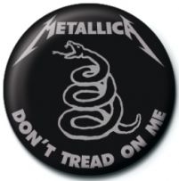 Metallica Don't Tread On Me - przypinka