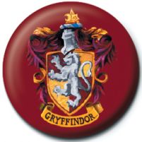 Harry Potter Gryffindor Crest - przypinka