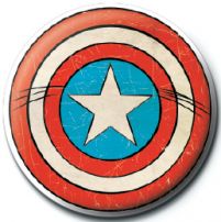 Marvel Comics Captain America Shield - przypinka