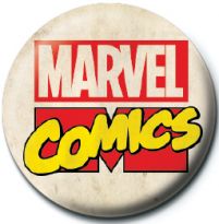 Marvel Comics Logo - przypinka