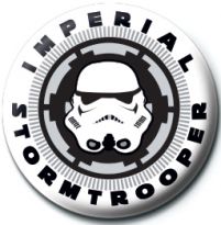 Star Wars Imperial Trooper - przypinka