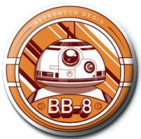 Star Wars Episode VII BB-8 - przypinka