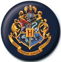 Harry Potter Hogwarts Crest - przypinka