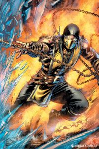 Mortal Kombat Scorpion - plakat