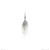Empire State Building we mgle - reprodukcja