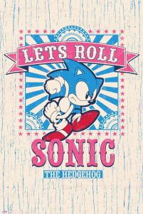 Sonic Let's Roll - plakat