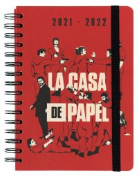 La Casa de Papel - dziennik A5 kalendarz 2021/2022