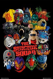 The Suicide Squad Names - plakat