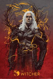 The Witcher Geralt the Wolf - plakat