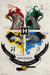 Harry Potter Animal Crest - plakat